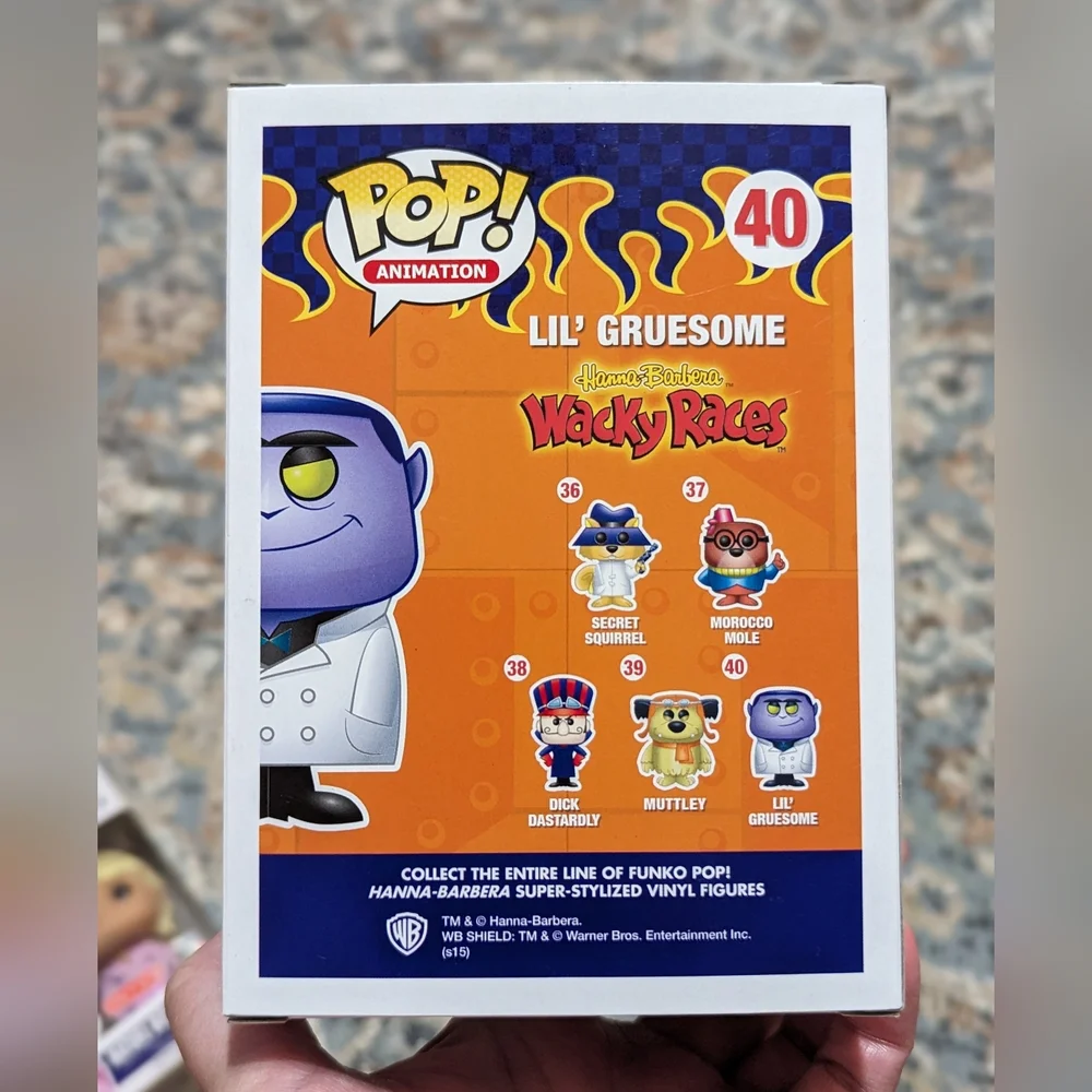 Funko pop Wacky Races Lil' Gruesome Exclusive #40 Funko Exclusive limited